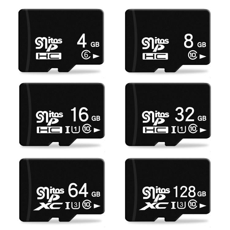 High Speed C10 Memory Card Car Recorder Camera Memory Card, 4G, 8G, 16G, 32G, 64G, 128G