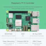 Waveshare WAVEGO Pro 12-DOF Bionic Dog-Like Robot Open Source For ESP32 And Raspberry Pi, Basic, EX, Pi 5