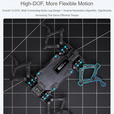 Waveshare WAVEGO Pro 12-DOF Bionic Dog-Like Robot Open Source For ESP32 And Raspberry Pi, Basic, EX, Pi 5