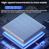 Type-C 5 In 1 Docking Station HDMI 4K 60Hz Screen Mirroring Converter USB 3.0 Splitter Laptop Hub, T615