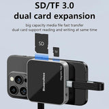 Magnetic Type-C Dock HUB 4K 60Hz HD USB3.2 Splitter Phone Tablet Adapter, Blueendless MC810 8 Ports, Blueendless MC710 7 Ports