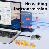 Magnetic Type-C Dock HUB 4K 60Hz HD USB3.2 Splitter Phone Tablet Adapter, Blueendless MC810 8 Ports, Blueendless MC710 7 Ports