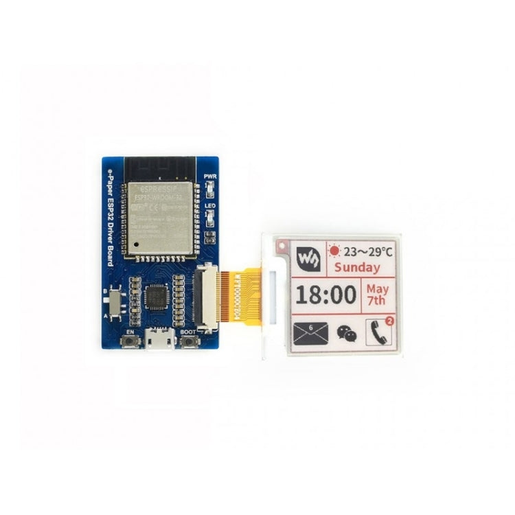 Waveshare Universal e-Paper Raw Panel Driver Board, ESP32 WiFi / Bluetooth Wireless, 15823