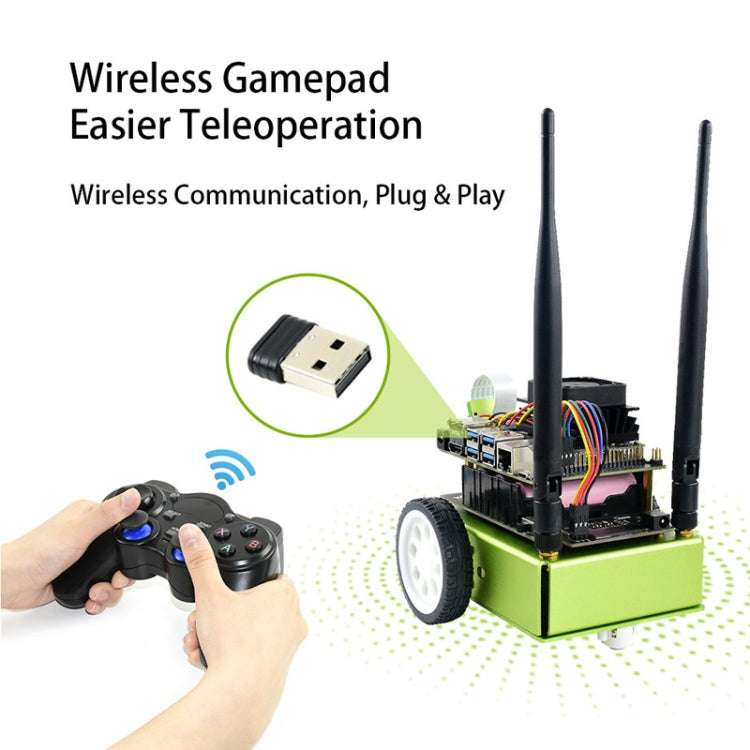 Waveshare JetBot AI Kit, AI Robot Based on Jetson Nano, Based on Jetson Nano