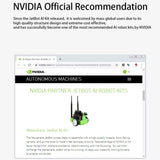 Waveshare JetBot AI Kit Accessories, Add-ons for Jetson Nano to Build JetBot, US Plug, Add-ons for Jetson Nano