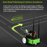 Waveshare JetBot AI Kit Accessories, Add-ons for Jetson Nano to Build JetBot, US Plug, Add-ons for Jetson Nano