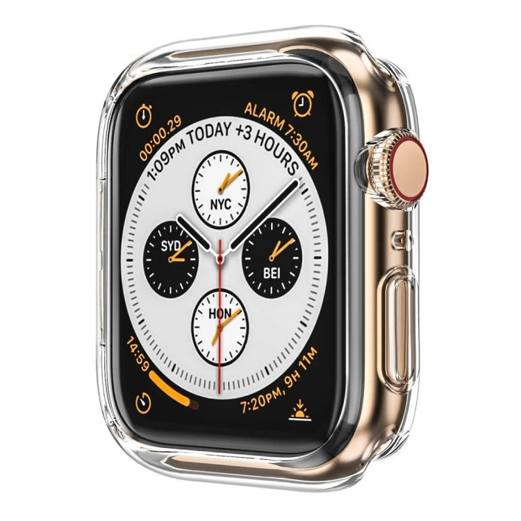 ENKAY Hat-Prince 2 in 1 TPU Semi-clad Case + 3D Full Screen PET Curved Heat Bending Film for Apple Watch Series 6 / 5 / 4 / SE 3 / SE 2 / SE 1 40mm, F Apple Watch Series 6 / 5 / 4 / SE 3 / SE 2 / SE 1 40mm