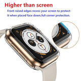 ENKAY Hat-Prince 2 in 1 TPU Semi-clad Case + 3D Full Screen PET Curved Heat Bending Film for Apple Watch Series 6 / 5 / 4 / SE 3 / SE 2 / SE 1 40mm, F Apple Watch Series 6 / 5 / 4 / SE 3 / SE 2 / SE 1 40mm
