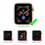 ENKAY Hat-Prince 2 in 1 TPU Semi-clad Case + 3D Full Screen PET Curved Heat Bending Film for Apple Watch Series 6 / 5 / 4 / SE 3 / SE 2 / SE 1 40mm, F Apple Watch Series 6 / 5 / 4 / SE 3 / SE 2 / SE 1 40mm